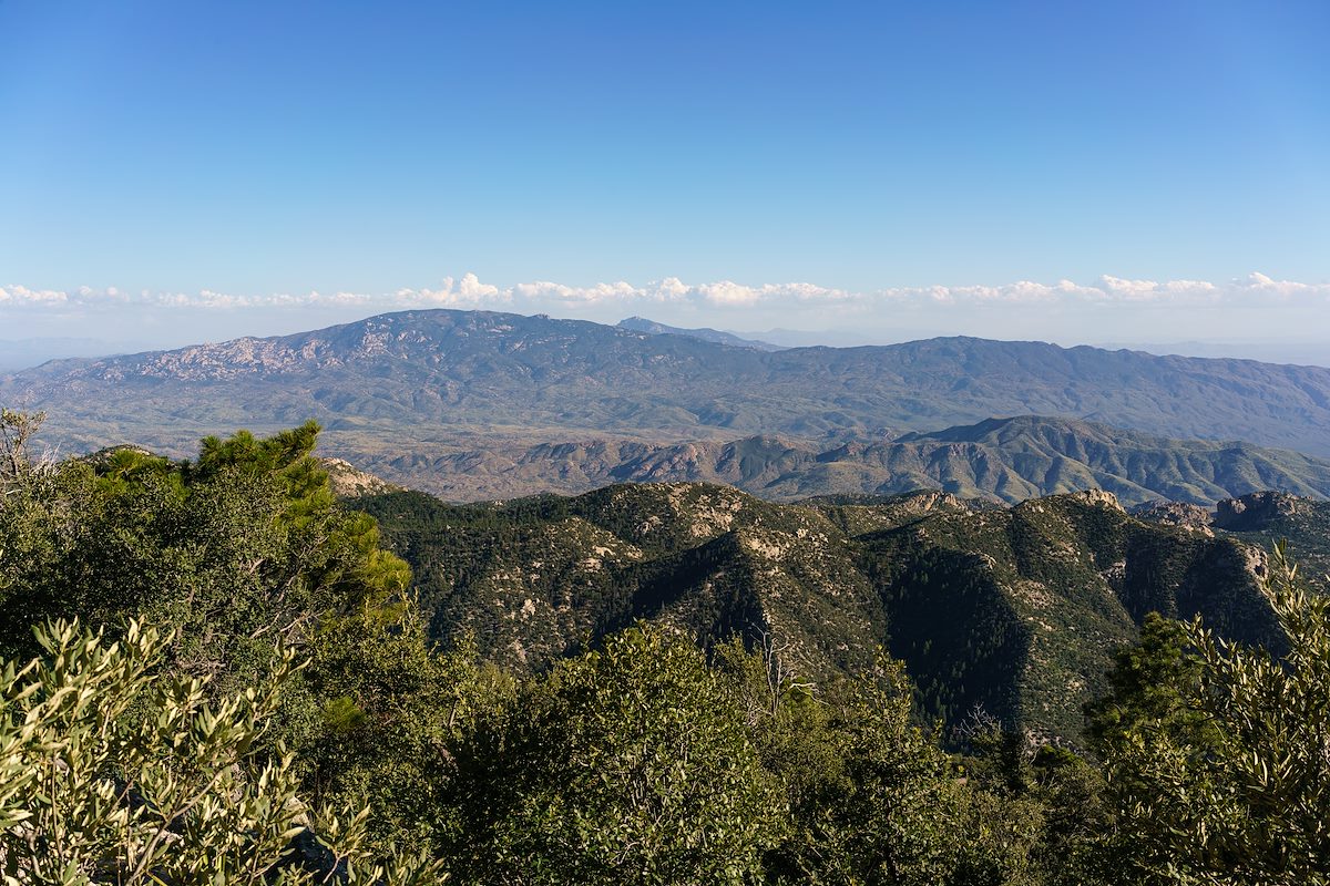 2016 September Rincon Peak from Green Mountain