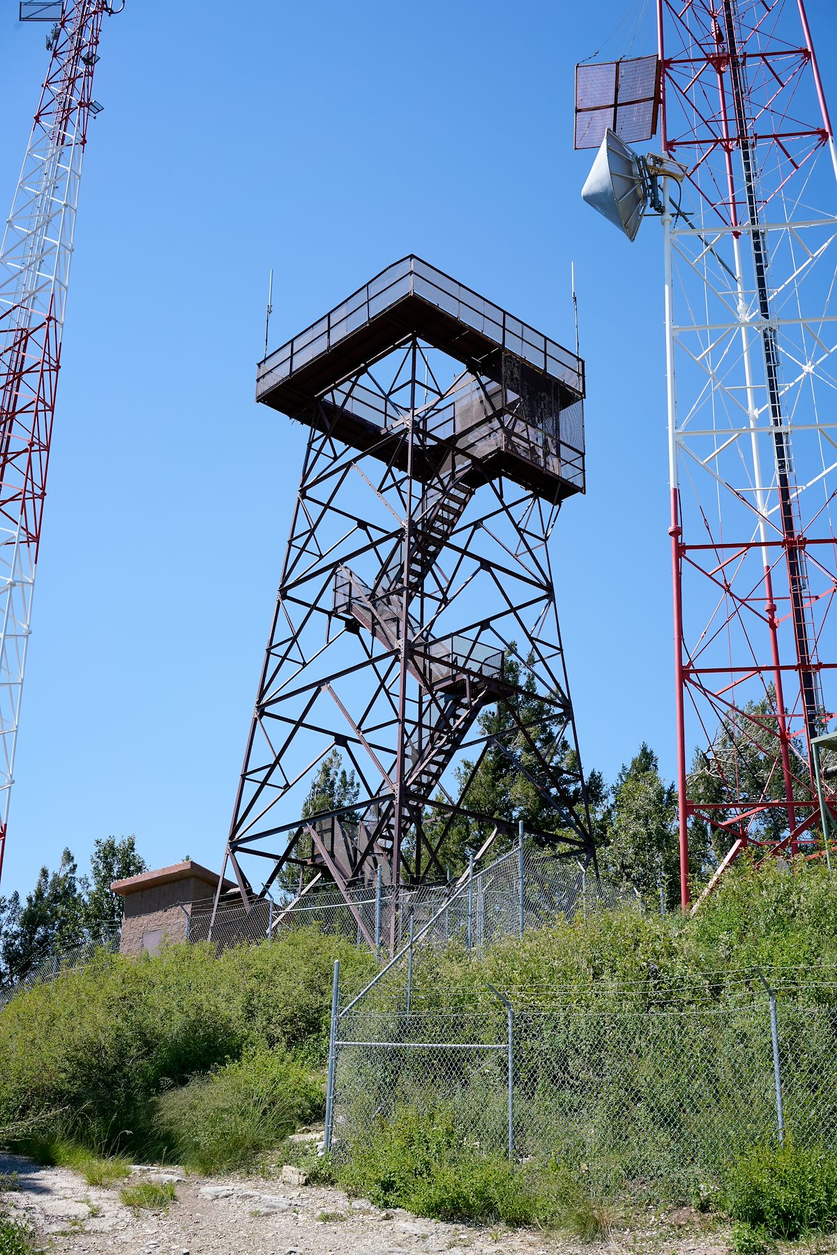2017 August Old Bigelow Fire Lookout