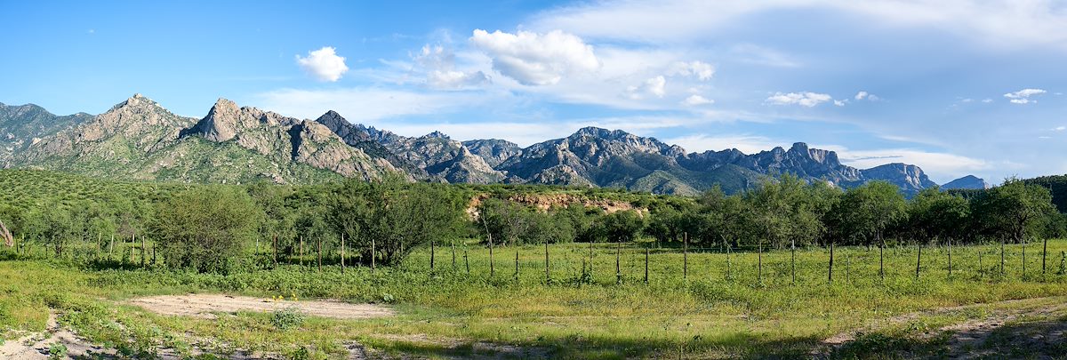 2017 August View from the Golder Ranch South Parking Area