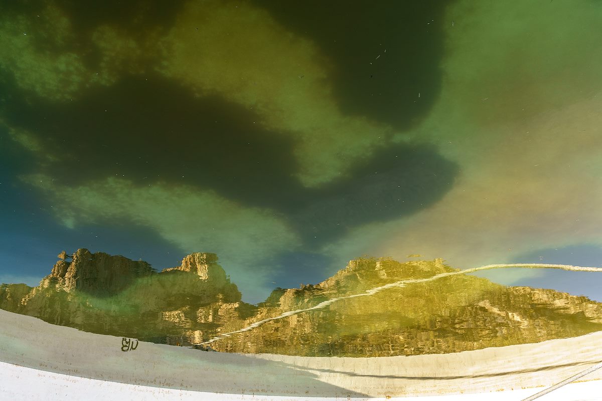 2017 December Pusch Ridge Reflection