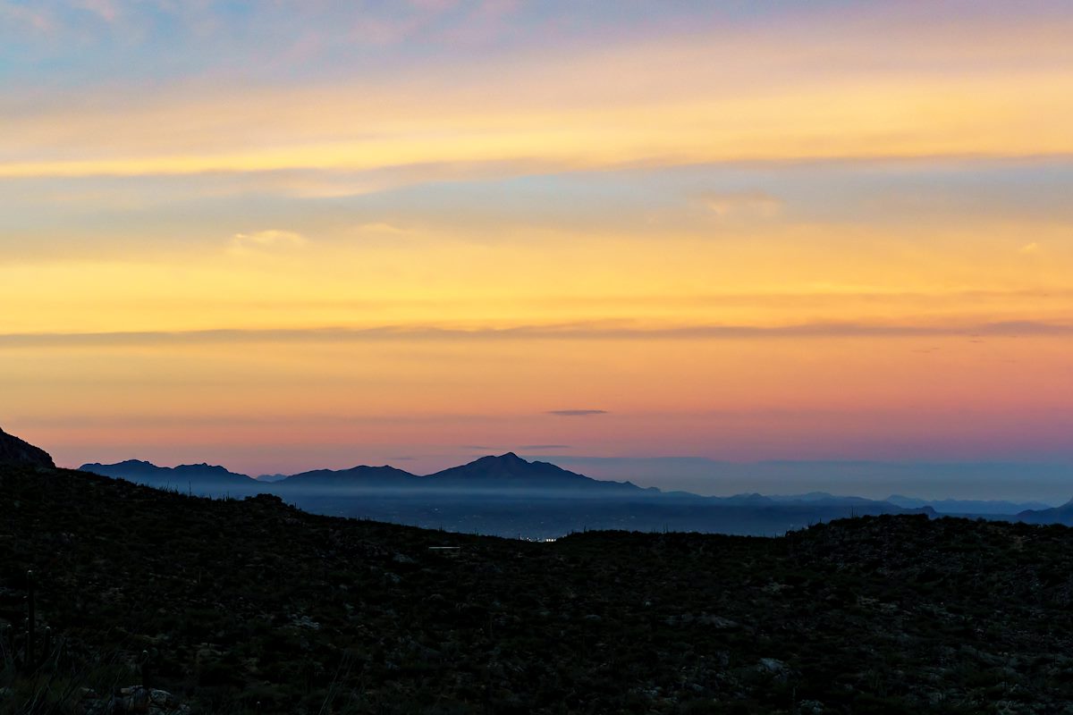 2017 December Smoke over Tucson