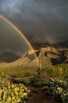 2017 February Double Rainbow in Font of Pusch Peak 02