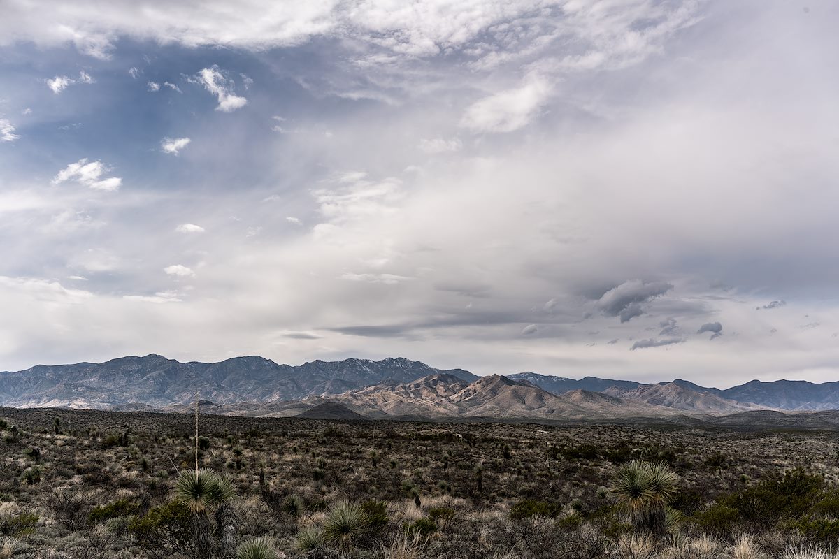 2017 February Evans Mountain from the Pink Tank Turn off Brush Corral Road