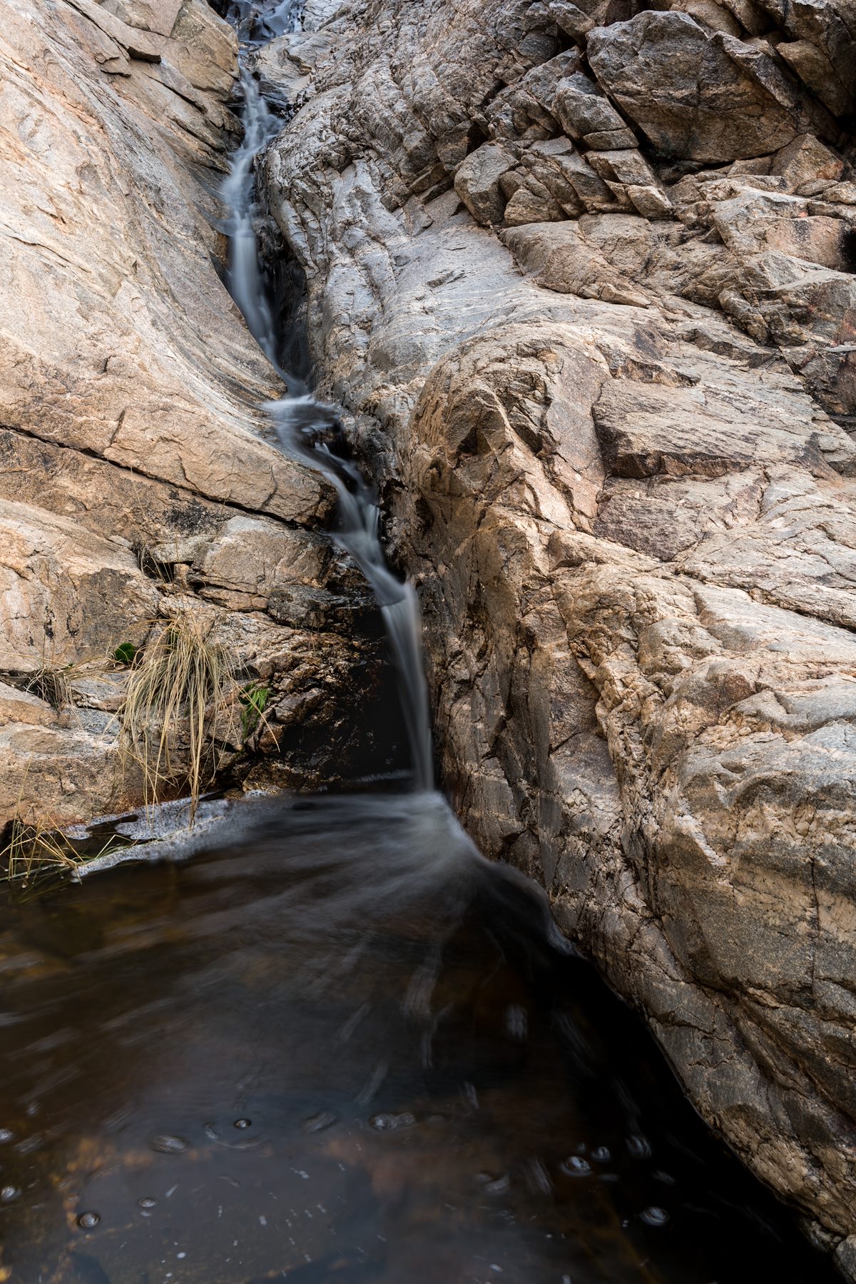 2017 February Small Falls in Pontatoc Canyon