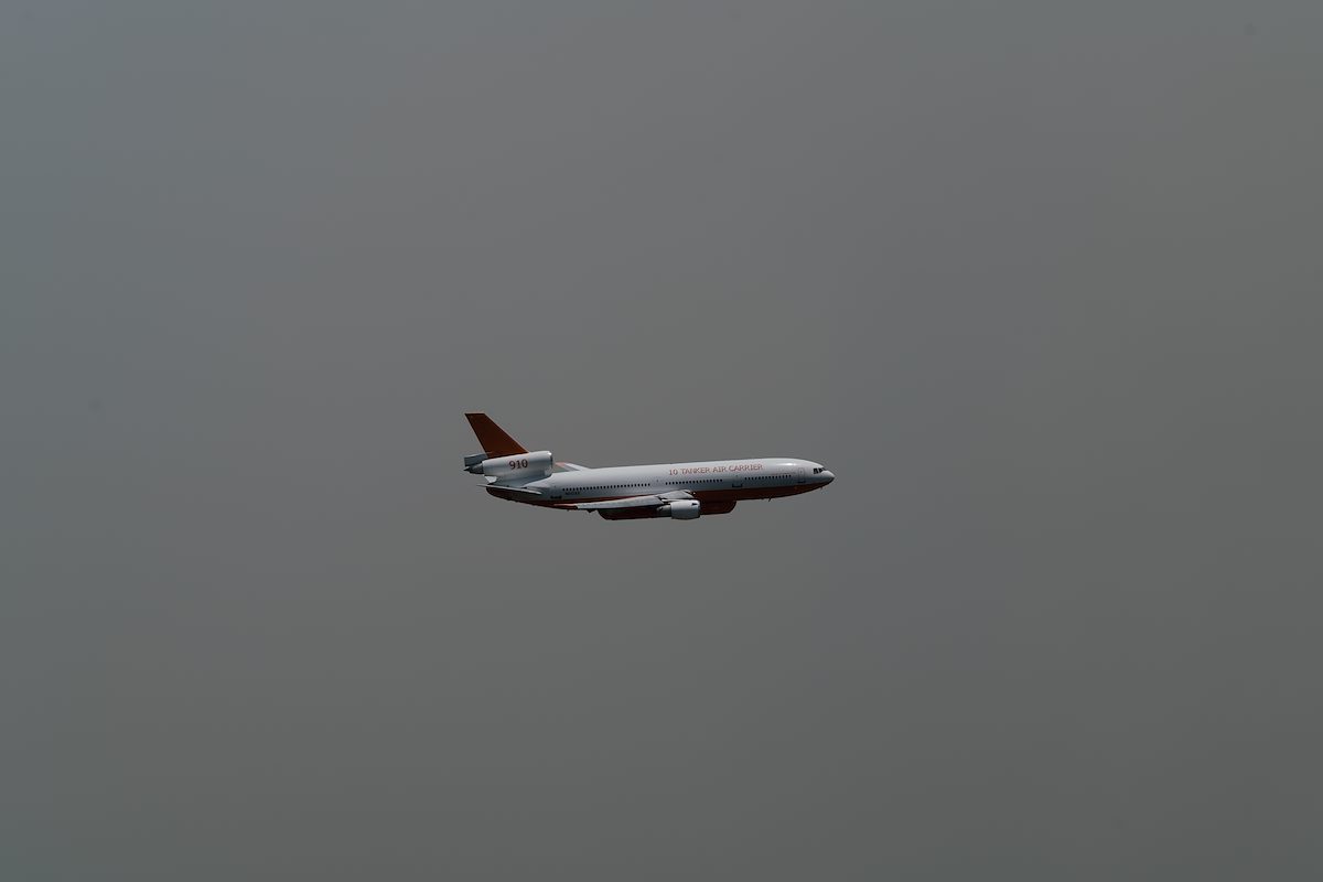 2017 July 10 Tanker Air Carrier working the Burro Fire