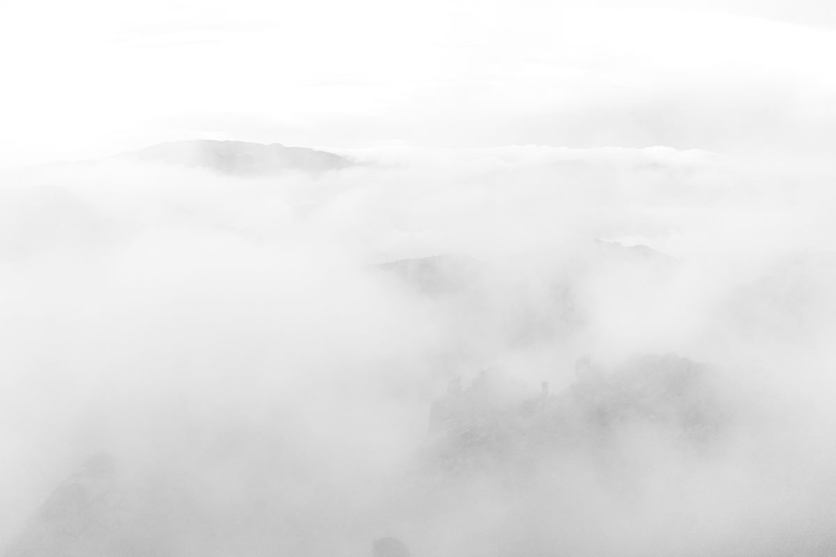 2017 July In the Clouds on the General Hitchcock Highway