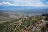 2017 July Looking down into Buehman Canyon from the Upper Brush Corral Trail