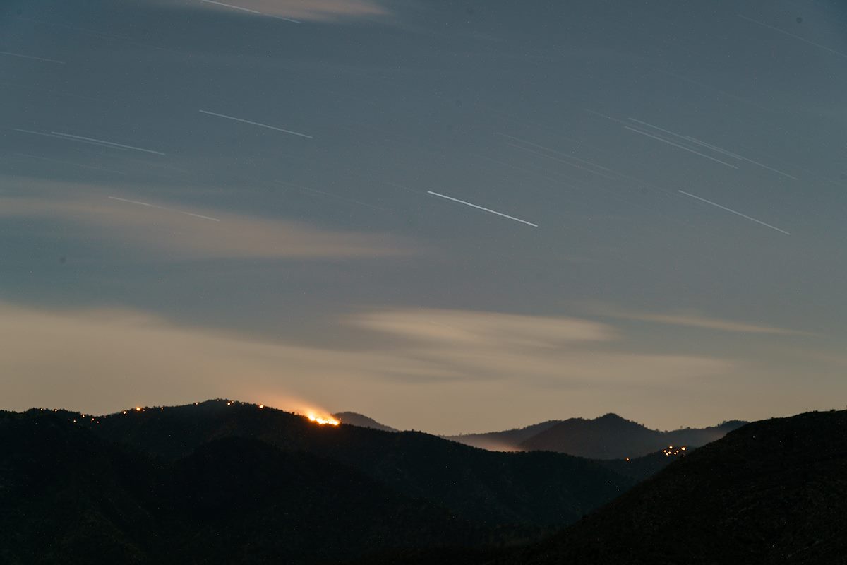 2017 July Stars above the Burro Fire
