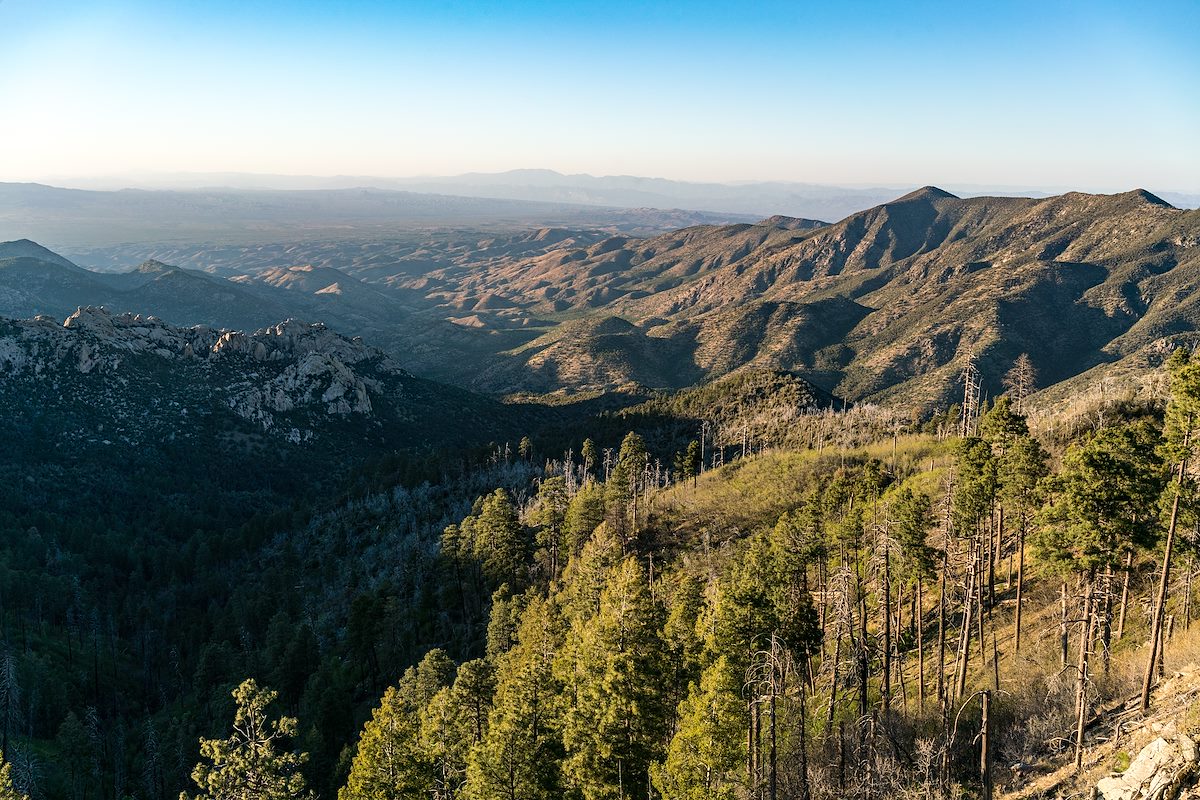 2017 May Looking North from the Red Ridge Trail