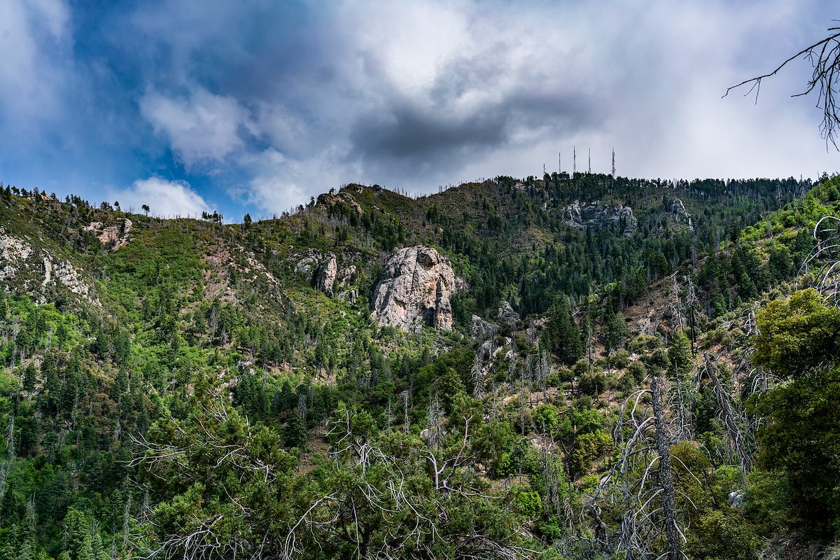 2017 May Mount Bigelow and Butterfly Wall from the Butterfly Trail