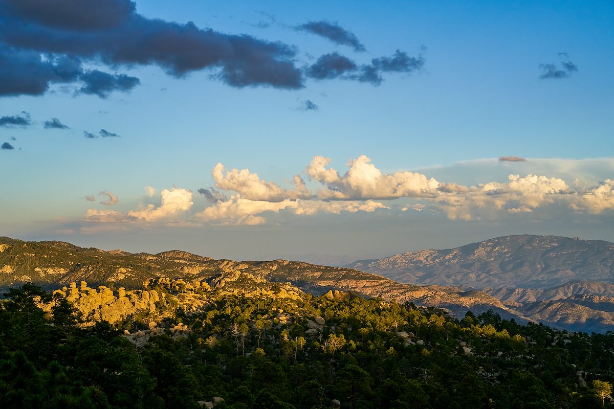 2017 September End of the Day on the Mount Lemmon Trail