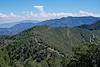 2017 September Looking up the Oracle Ridge Trail from Rice Peak