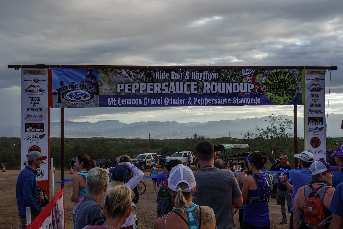 2017 September Start of the 8 mile Peppersauce Stampede