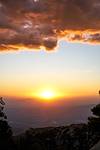 2017 September Sunset from the Mount Lemmon Trail