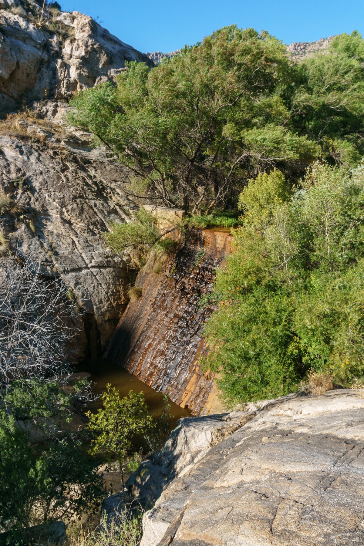 2017 September Sycamore Reservoir Dam