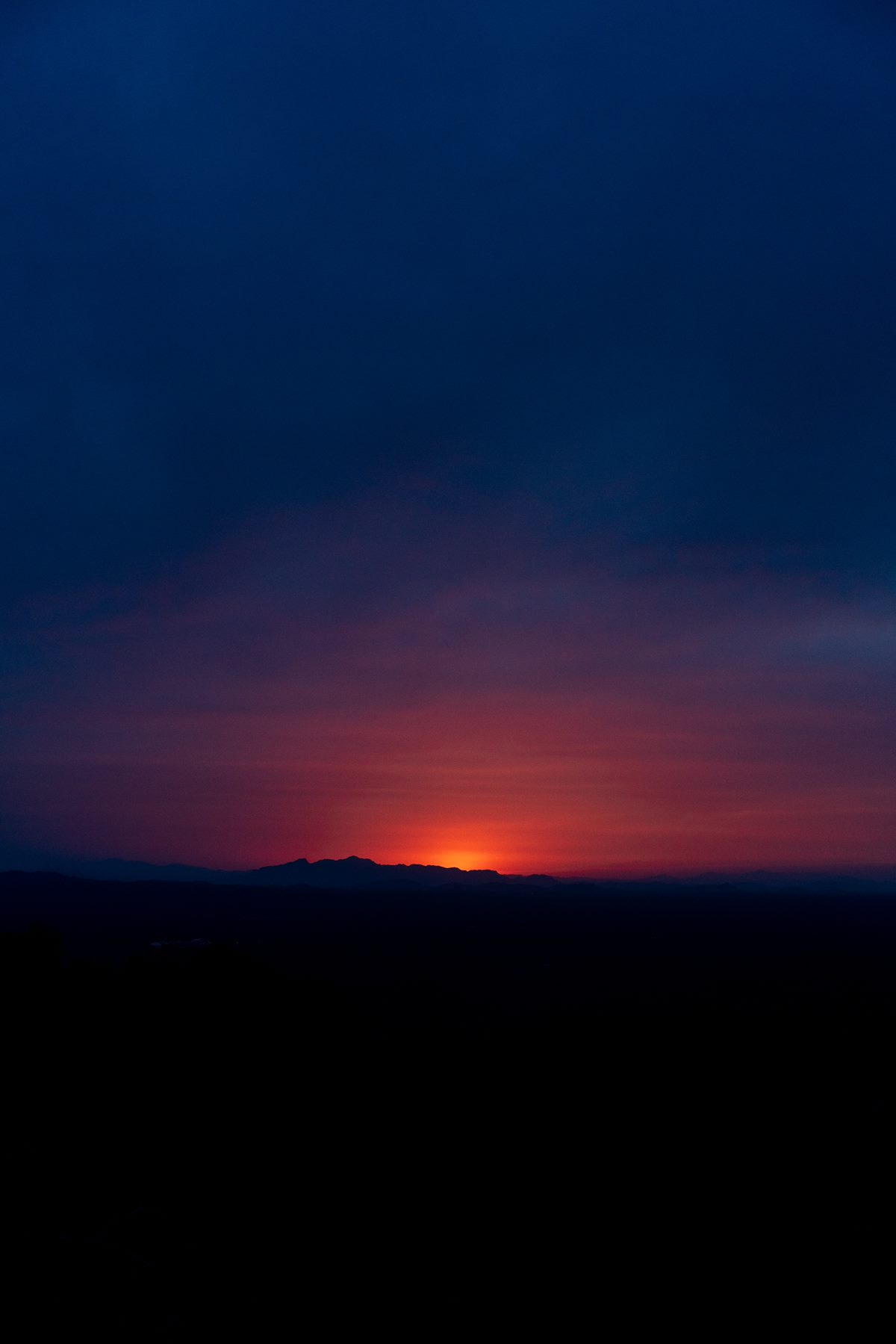 2018 April Sunset from the Oracle Ridge Trail 01