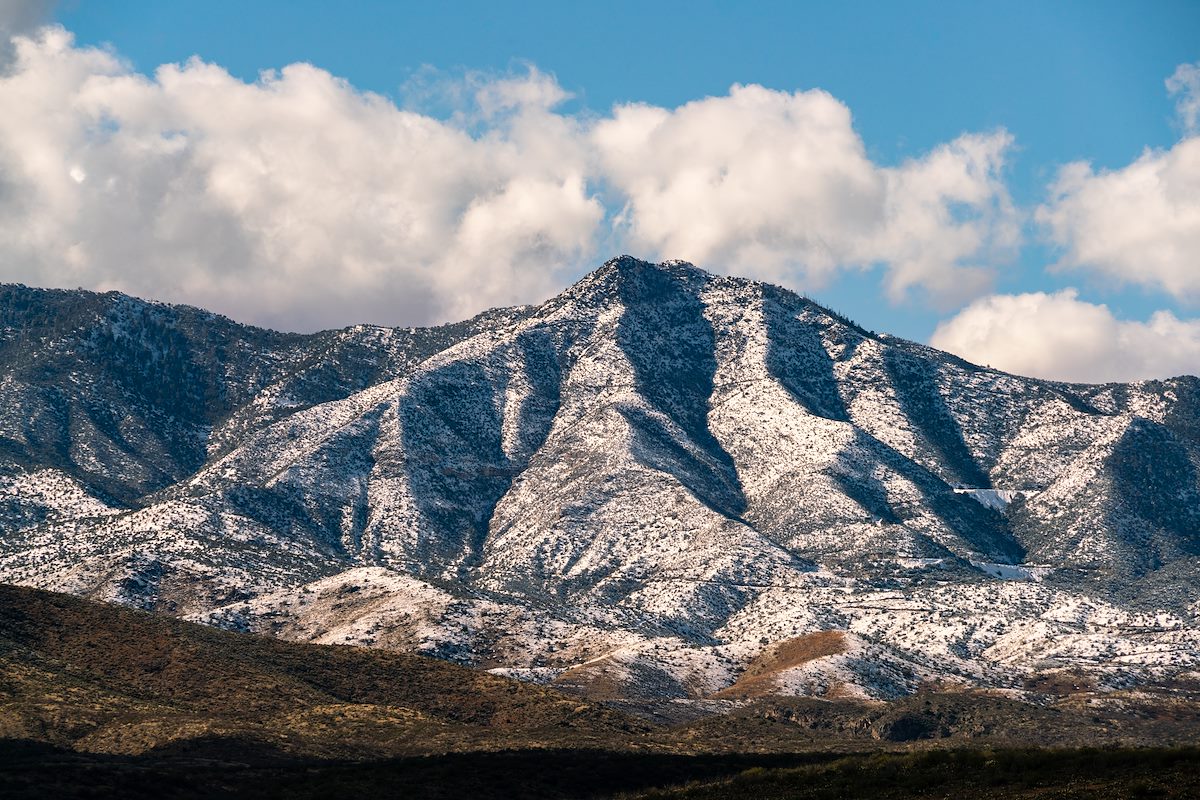 2018 December Marble Peak from Davis Mesa