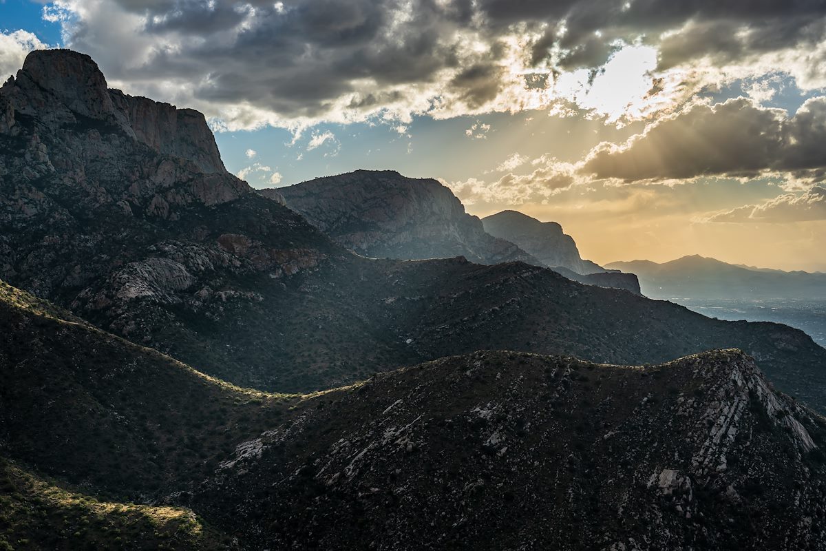 2018 December Pusch Ridge from Buster Mountain