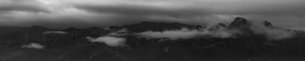 2018 February Clouds over the Pusch Ridge Wilderness from Honey Bee Canyon Park