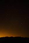 2018 February Mount Bigelow Stars and the Glow from Tucson from the edge of Buehman Canyon