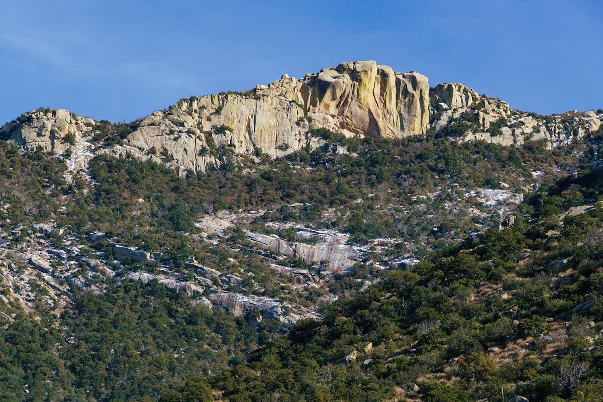 2018 January Cliffs above Deer Camp