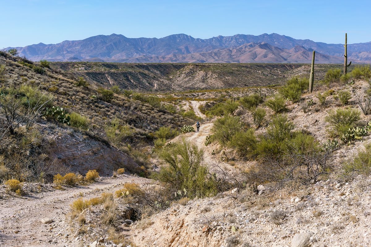 2018 January Headed into Edgar Canyon