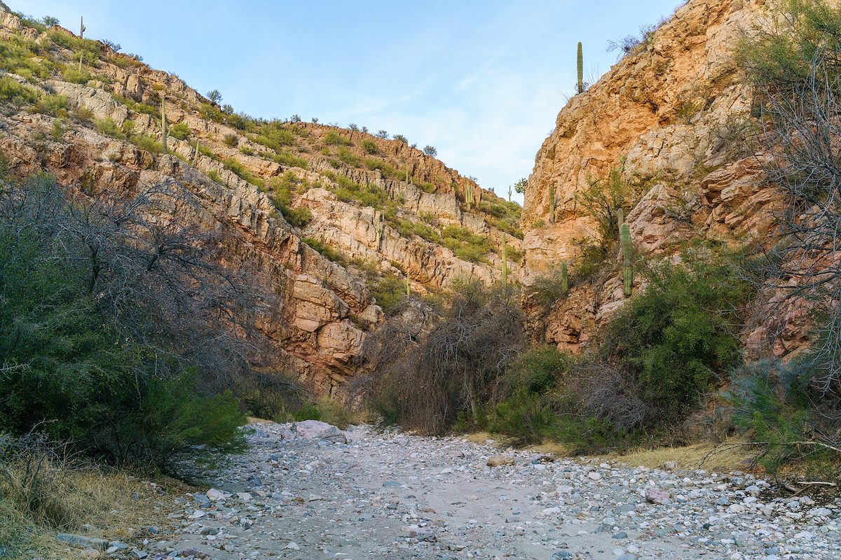 2018 January Inside Edgar Canyon