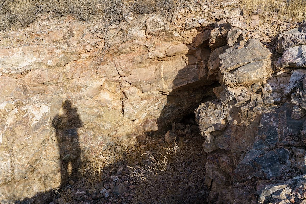 2018 January Old Mine Works near Edgar Canyon