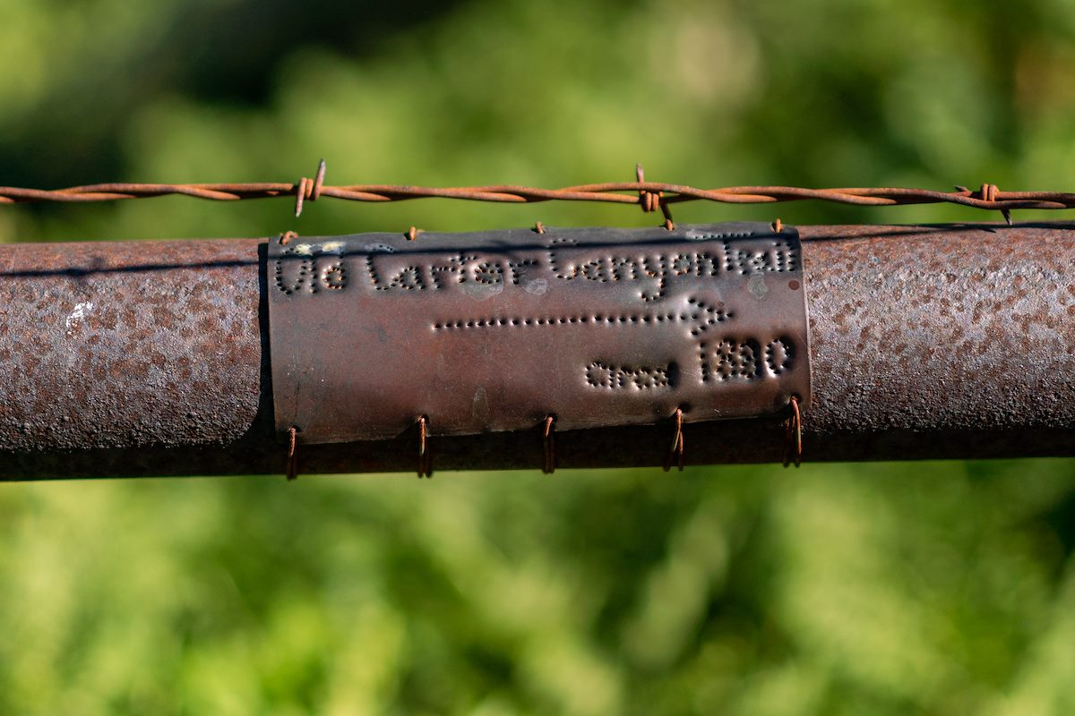 2018 July Old Carter Canyon circa 1880 Sign
