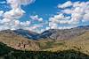 2018 September Looking across the Santa Catalina Mountains towards Romero Pass from the Sycamore Reservoir Trail