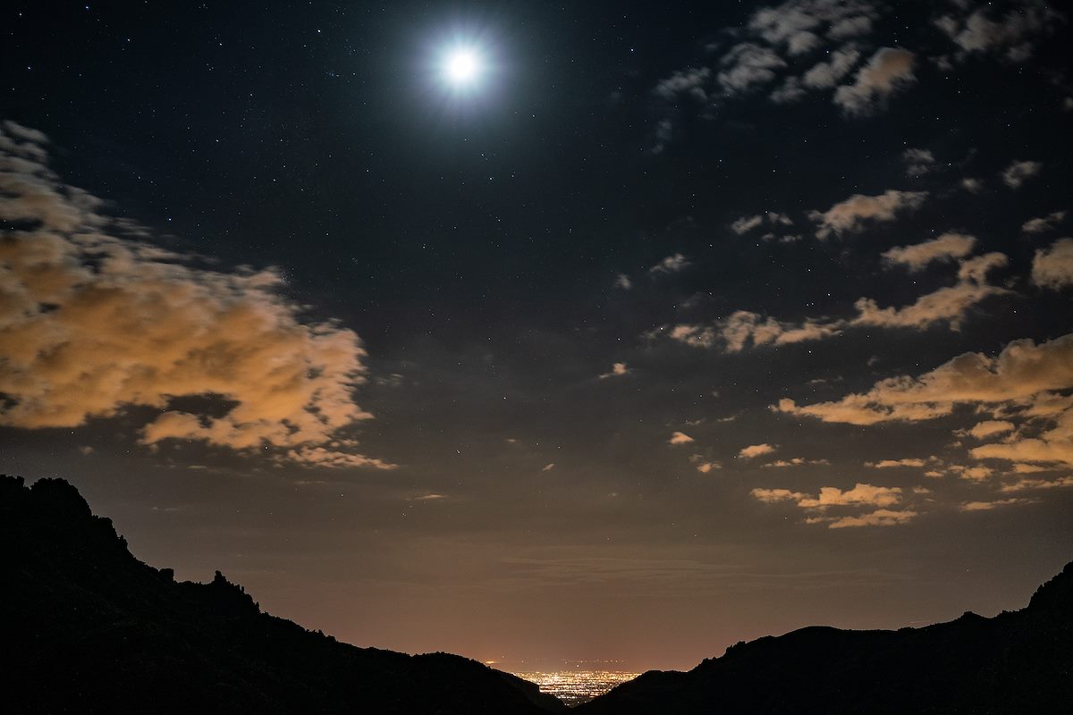 2018 September Moon and Tucson