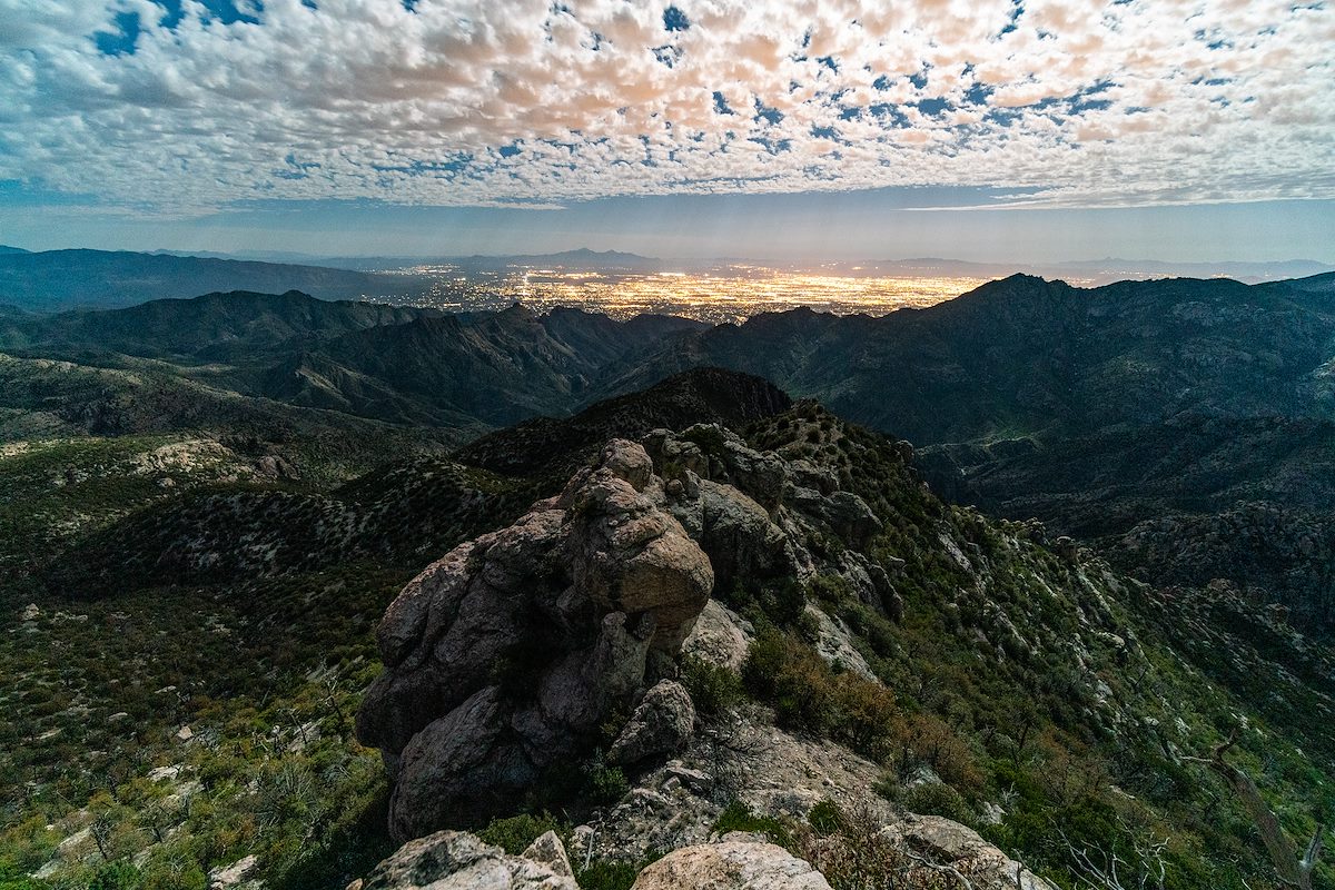 2019 April Moonlight and Clouds from Brinkley Point