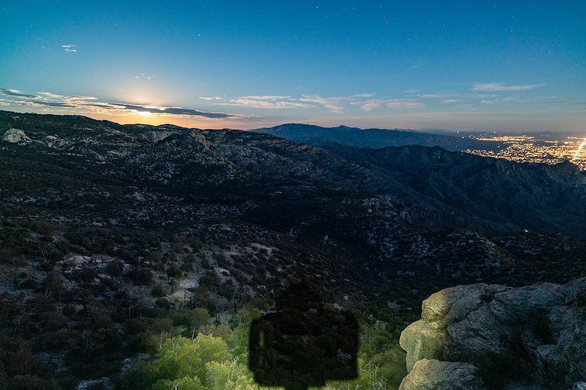 2019 April Photographing at night on Brinkley Point