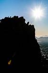 2019 December A Rock Formation on the ridge above the Finger Rock Trail