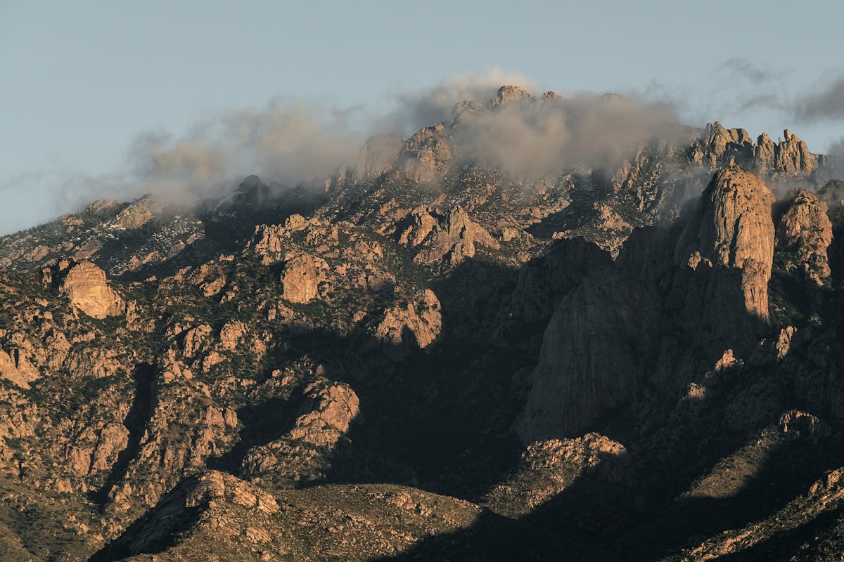 2019 January Cathedral Rock in the Clouds