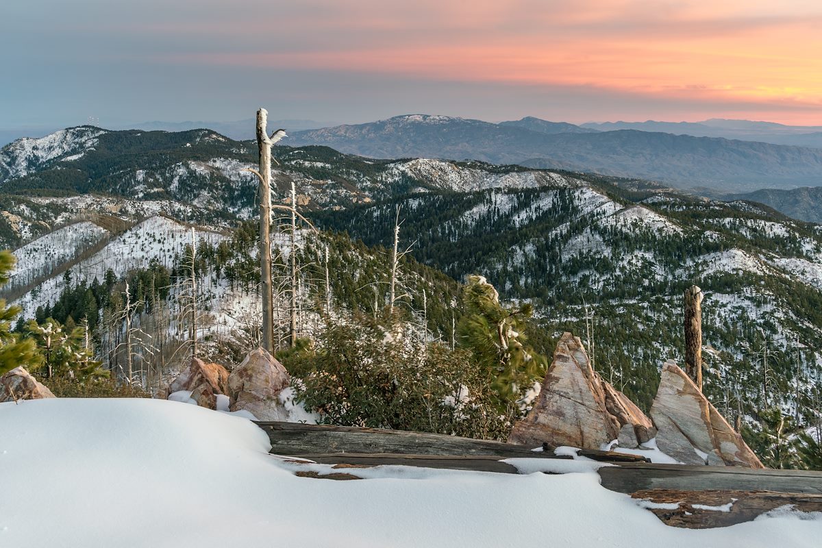 2019 January Snowy Santa Catalina Mountains