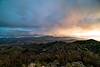 2019 May City Light on the Clouds and Mountains from Guthrie Mountain