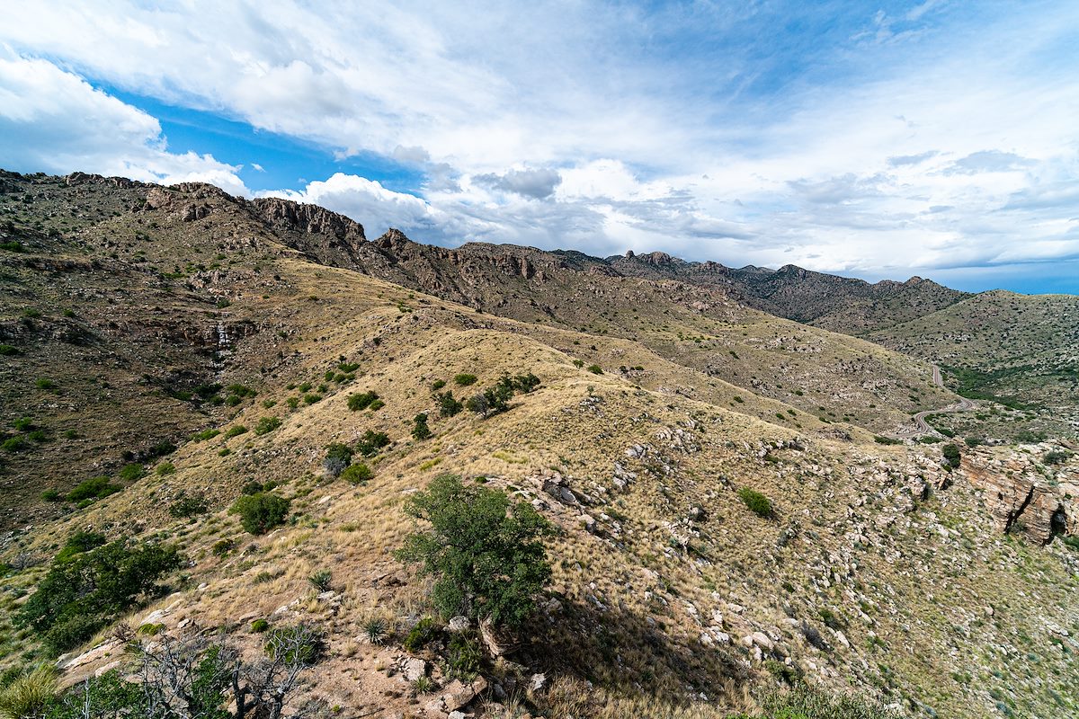 2019 May Looking down on the Babad Doag Trail