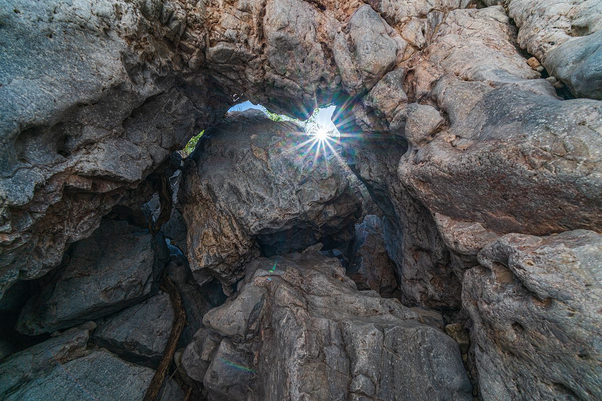 2019 May Small Arch off Edgar Canyon
