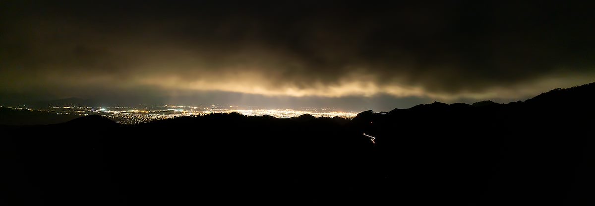 2019 May Tucson City Lights and the General Hitchcock Highway from Guthrie Mountain