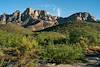 2020 August Pusch Ridge from the Canada del Oro in Catalina State Park