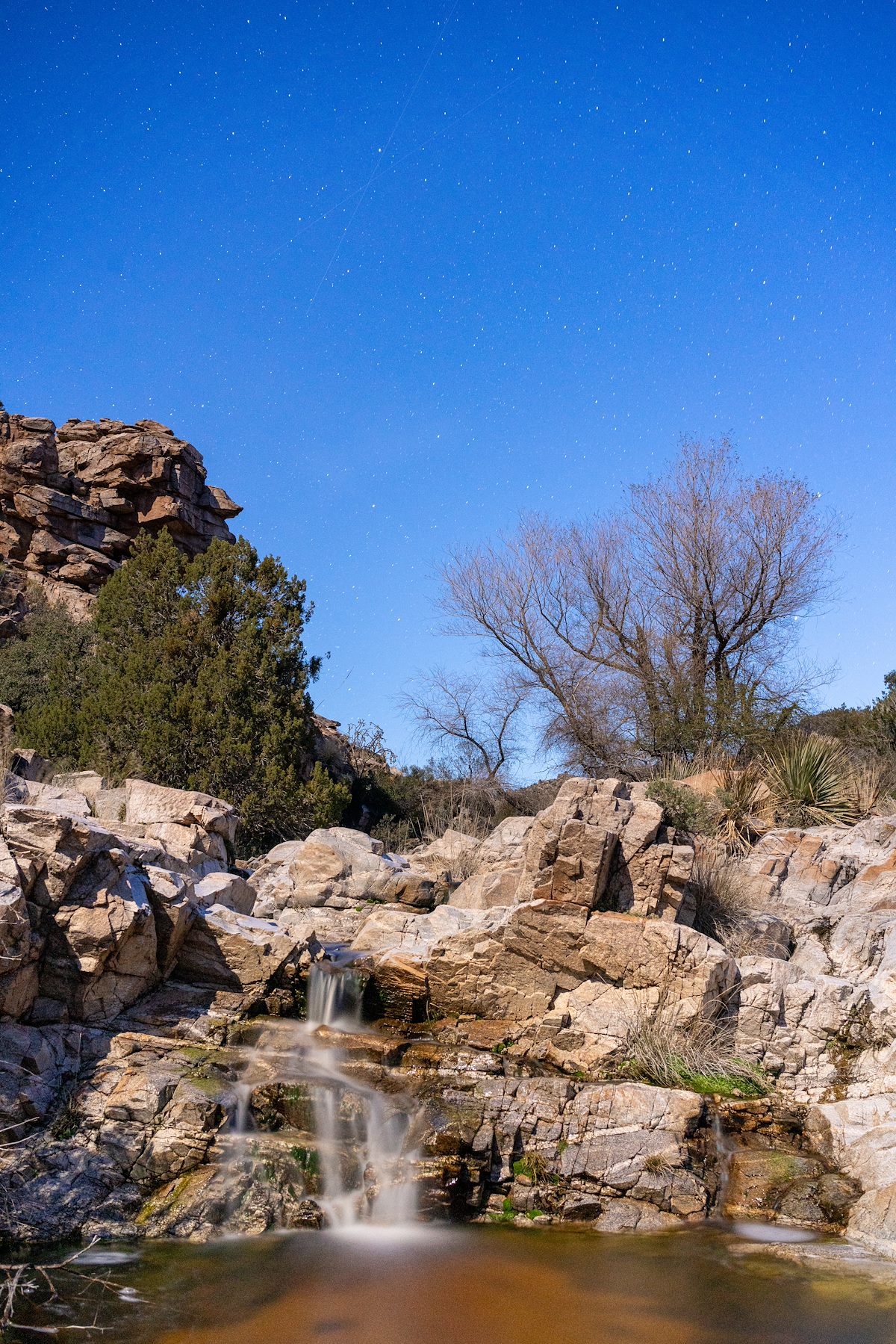 2020 January Water in La Milagrosa Canyon