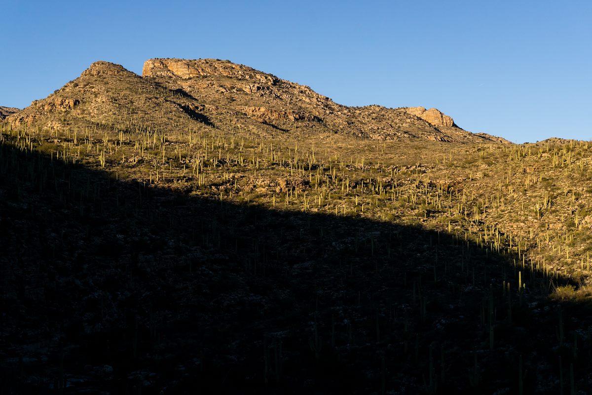 2020 January Weather Top and The Ruins from the La Milagrosa Trail
