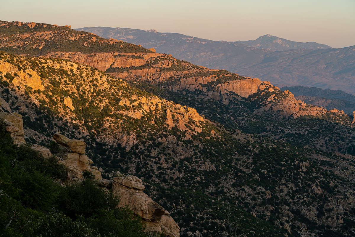 2020 June Looking towards Rincon Peak