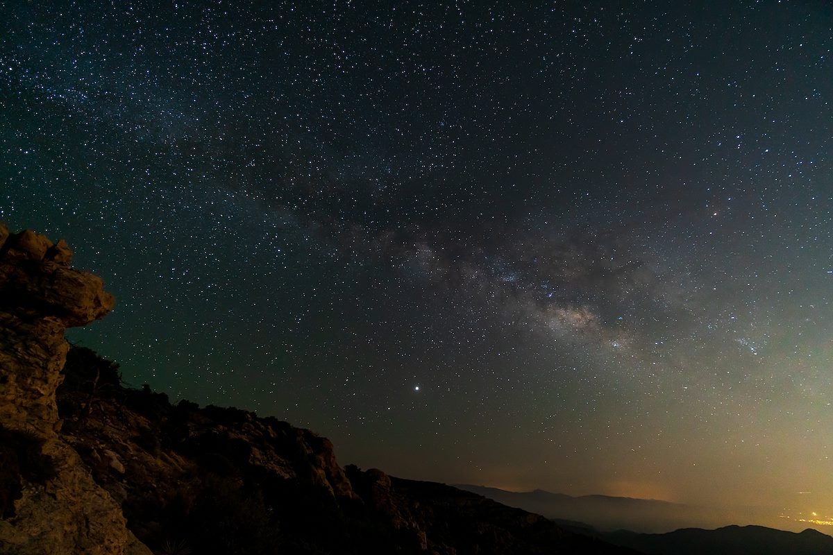 2020 June Milky Way from the Box Camp Trail