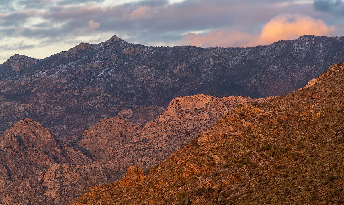 2020 November A Muted Sunset near the Linda Vista Trails
