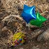 2021 February Balloon Trash on the edge of Cargodera Canyon