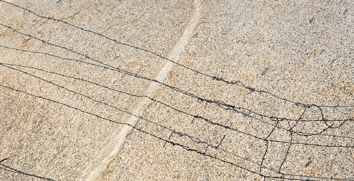 2021 March Barbed Wire in Cargodera Canyon