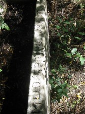1110 Mud Springs 1937 Inscription