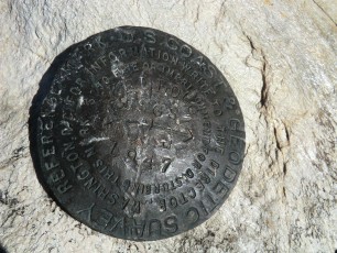 1205 Kellogg Mountain USGS Marker